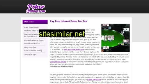 pokerludaos.com alternative sites