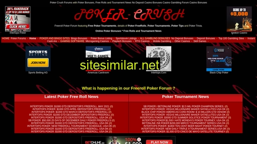poker-crush.com alternative sites