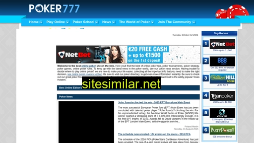 poker777.com alternative sites