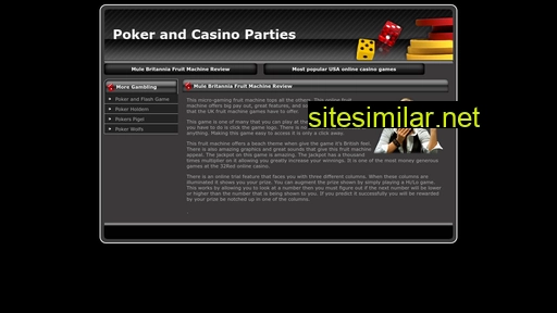 Pokerandcasinoparties similar sites