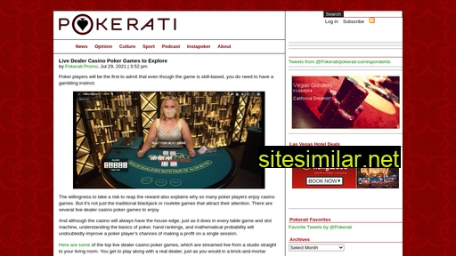pokerati.com alternative sites