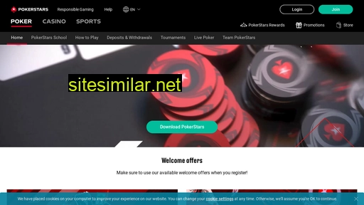 pokerstars.com alternative sites