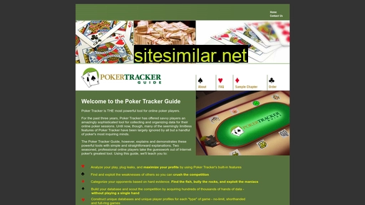 Pokertrackerguide similar sites