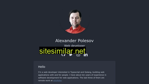 polesov.com alternative sites