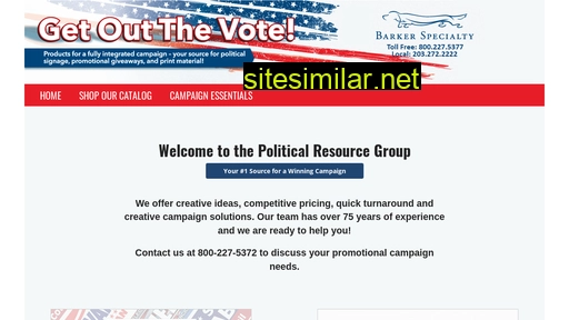 politicalresourcegroup.com alternative sites