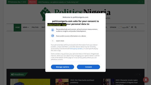 politicsnigeria.com alternative sites
