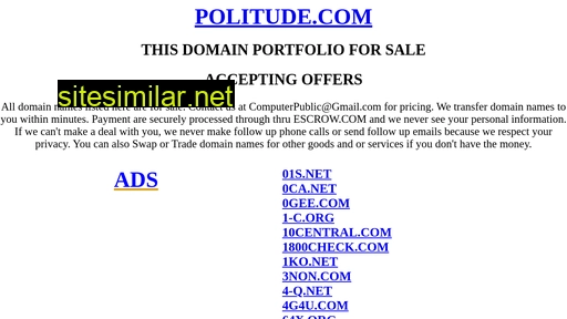 politude.com alternative sites