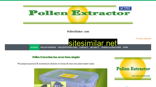 pollenshaker.com alternative sites