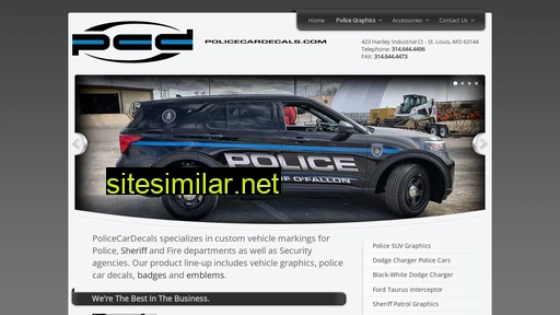 Policecardecals similar sites