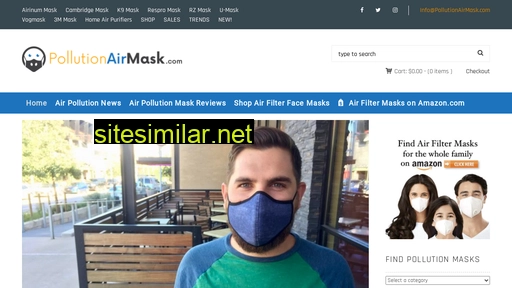 pollutionairmask.com alternative sites