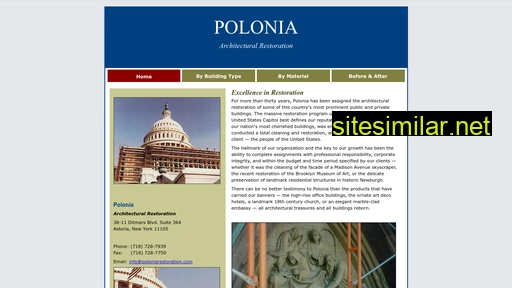poloniarestoration.com alternative sites
