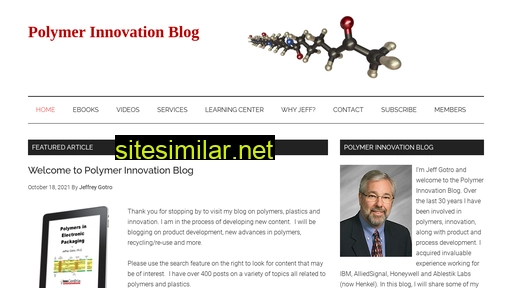 polymerinnovationblog.com alternative sites