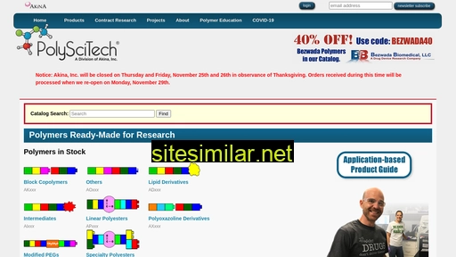 polyscitech.com alternative sites