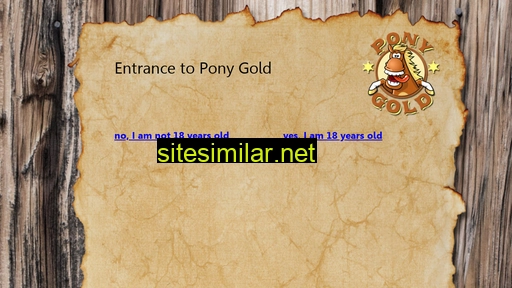 pony-gold.com alternative sites