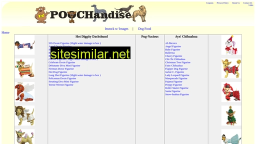 poochandise.com alternative sites