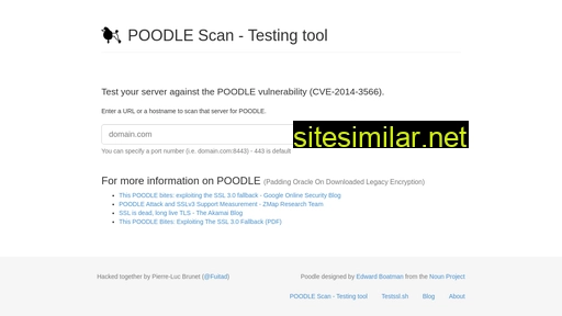 poodlescan.com alternative sites
