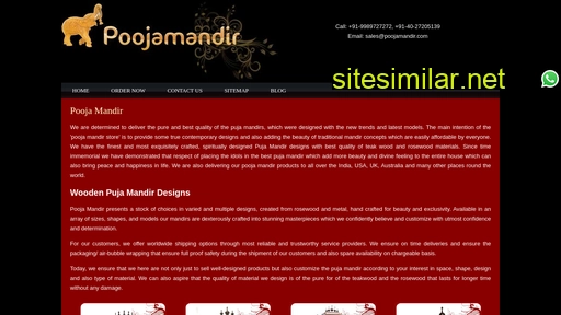 poojamandir.com alternative sites