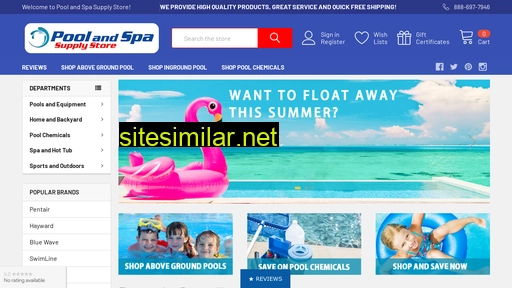 poolandspasupplystore.com alternative sites