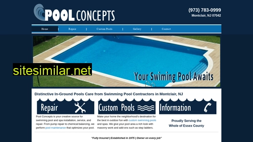 poolconcepts.com alternative sites