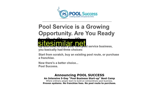 poolsuccess.com alternative sites
