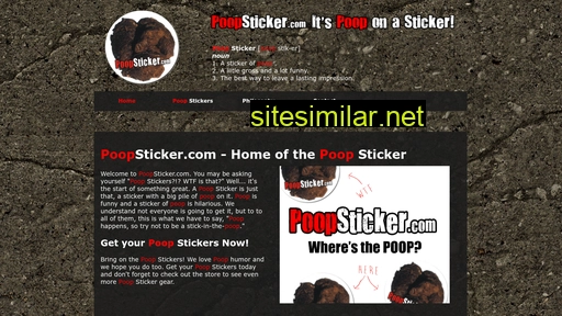 poopsticker.com alternative sites
