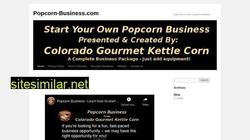 popcorn-business.com alternative sites