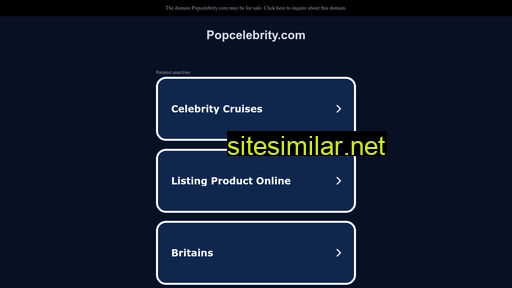 popcelebrity.com alternative sites
