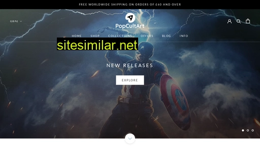 popcultart.com alternative sites