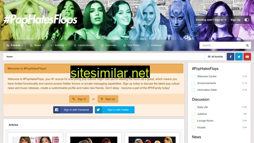 pophatesflops.com alternative sites