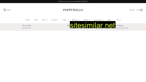 poppywells.com alternative sites