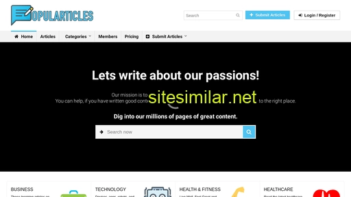 popularticles.com alternative sites