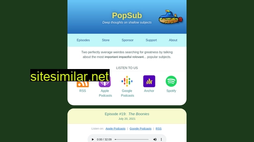 popsubpodcast.com alternative sites