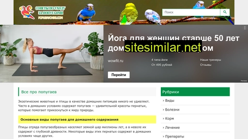 popugaychiki.com alternative sites