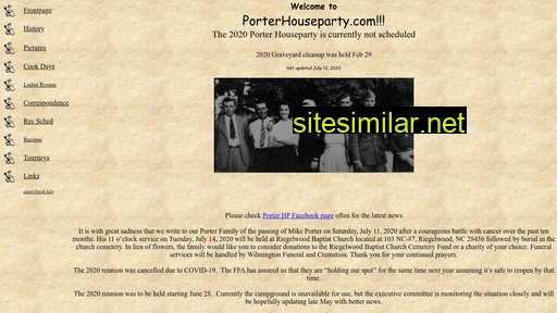 porterhouseparty.com alternative sites
