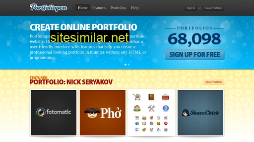portfoliopen.com alternative sites