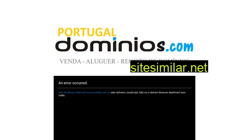 Portugaldominios similar sites