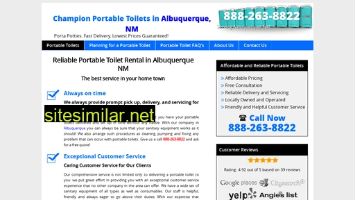 portabletoiletsalbuquerquenm.com alternative sites