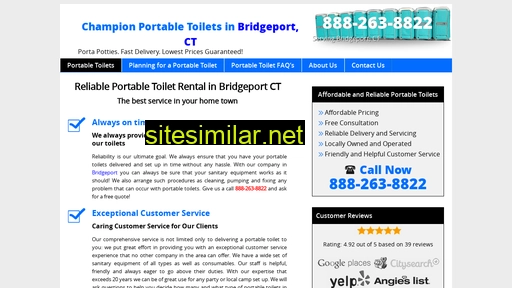 portabletoiletsbridgeportct.com alternative sites