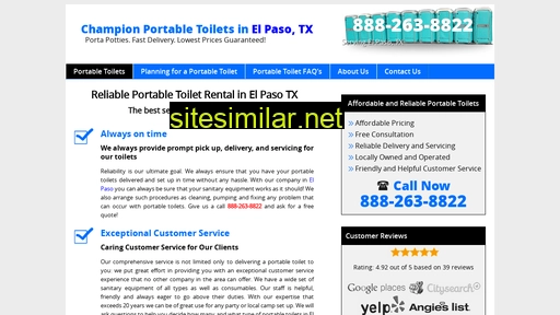 portabletoiletselpasotx.com alternative sites