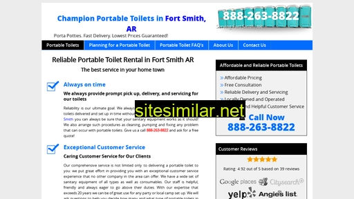 portabletoiletsfortsmithar.com alternative sites