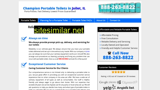 portabletoiletsjoiletil.com alternative sites