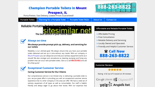 portabletoiletsmountprospectil.com alternative sites