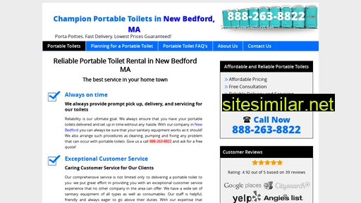 portabletoiletsnewbedfordma.com alternative sites