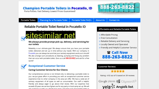 portabletoiletspocatelloid.com alternative sites