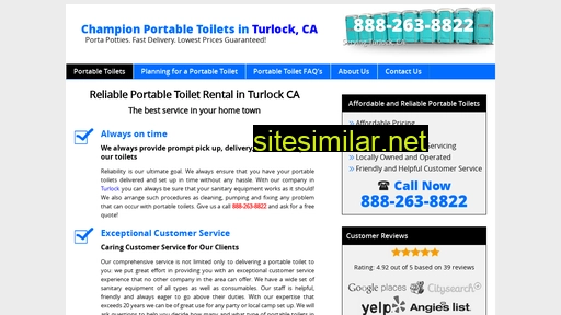portabletoiletsturlockca.com alternative sites