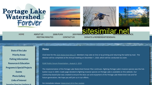 portagelakewatershed.com alternative sites