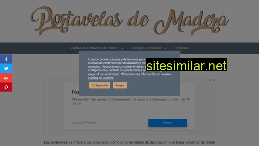 portavelasdemadera.com alternative sites