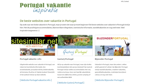 Portugal-vakantie similar sites