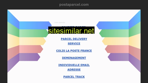 postaparcel.com alternative sites