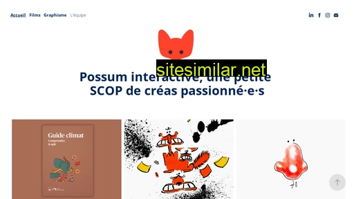 Possum-interactive similar sites